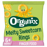 Organix Finger Foods Organic Sweetcorn Rings 7+ Months