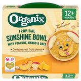 Organix Tropical Sunshine Bowl With Yoghurt Mango & Oats Toddler Food 120g