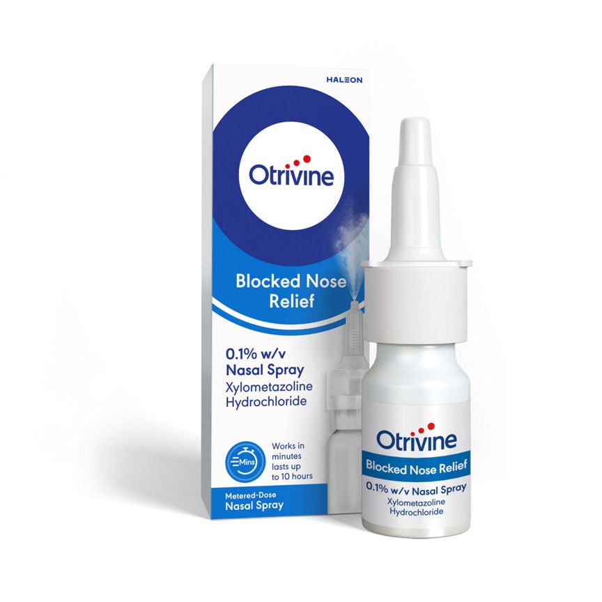 Otrivine Adult Metered Dose 0.1% Nasal Spray