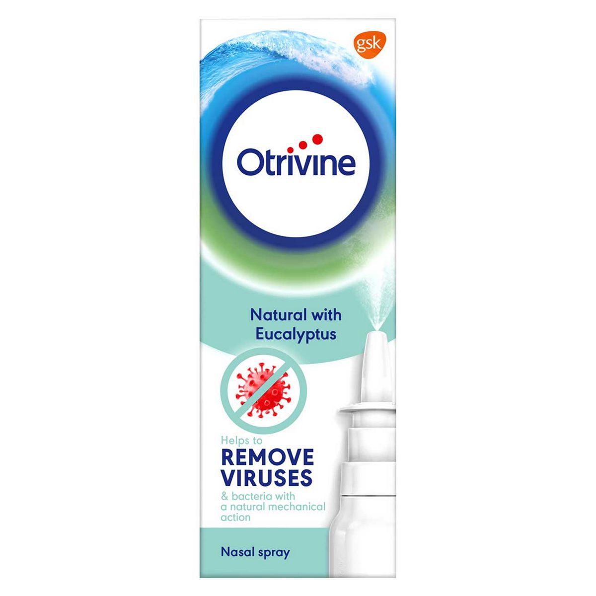 Otrivine Natural with Eucalyptus Nasal Spray 20ml