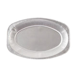 Oval Aluminium 33cm Serving Platters 3 per pack