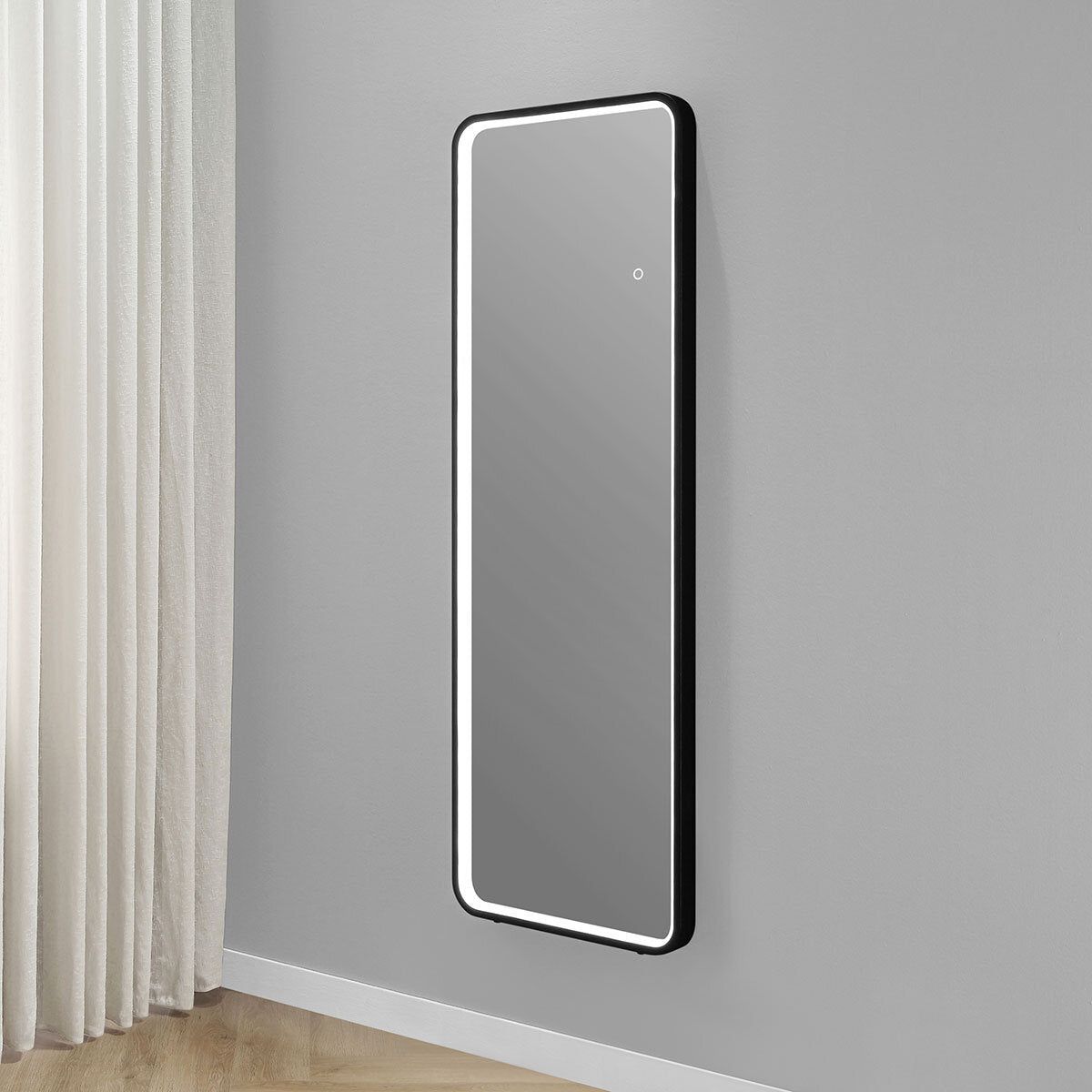 OVE Lyon LED Leaner Mirror, 51 x 152 cm