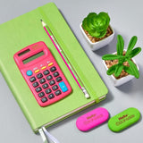 Oxford Basic Calculator - Pink
