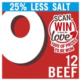 Oxo 12 Reduced Salt Beef Stock Cubes 71g