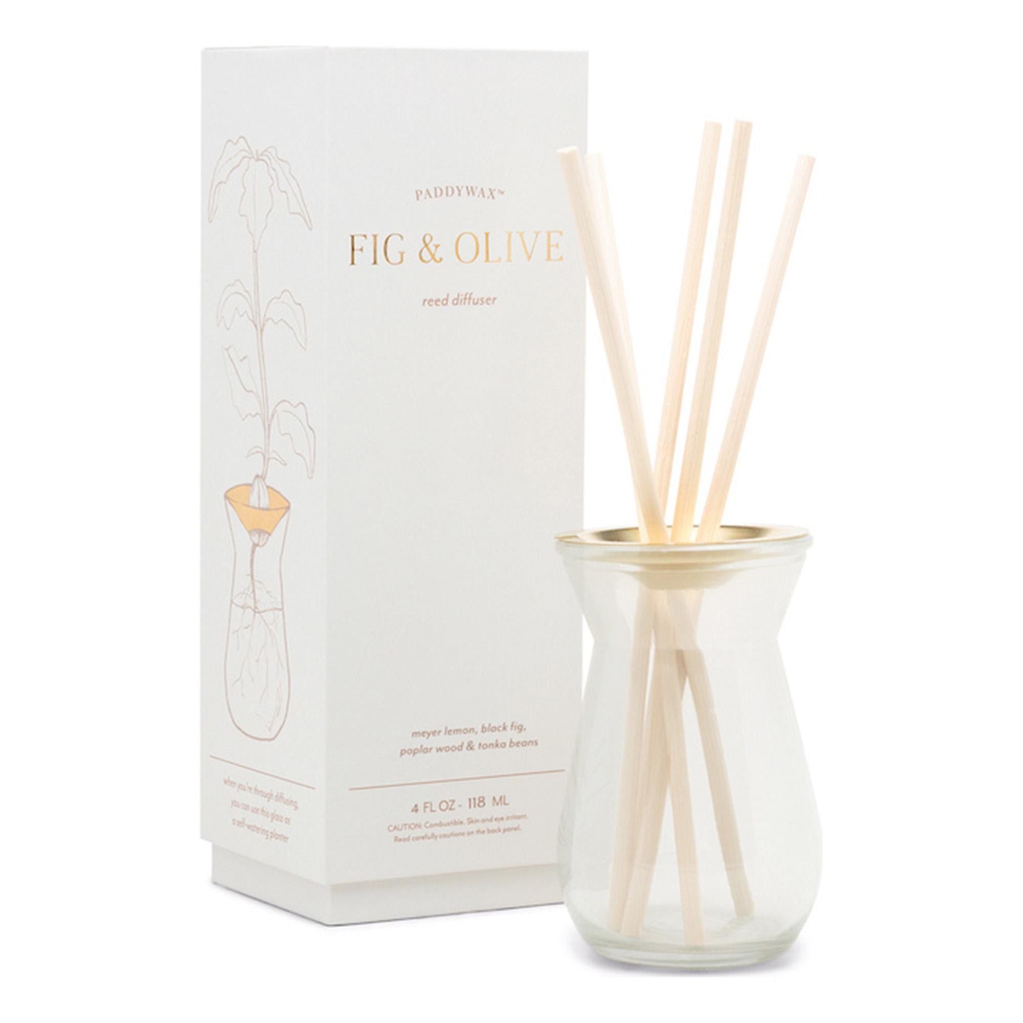 Paddywax 118ml Floral Bulb Diffuser - Fig & Olive