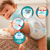Pampers Baby-Dry Nappy Pants Size 6 15kg+ Jumbo Pack 54 per pack