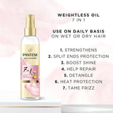Pantene Miracles 7In1 Weightless Hair Oil 145Ml 145ml