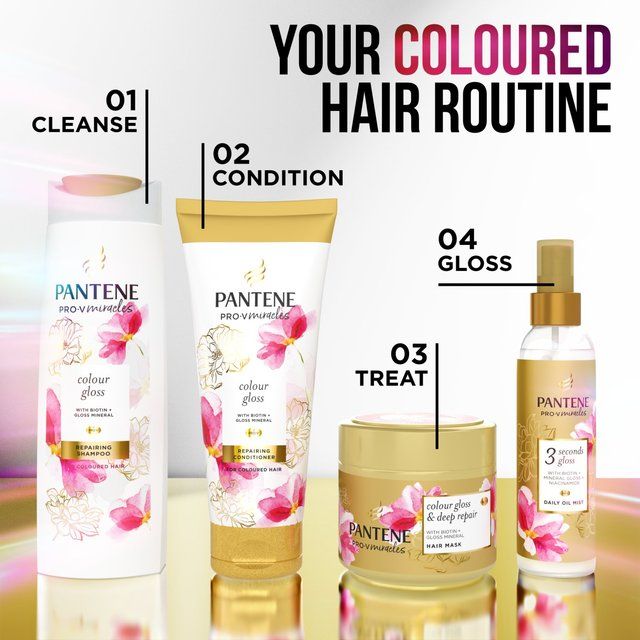 Pantene Miracles Colour Gloss Hair Oil 145ml