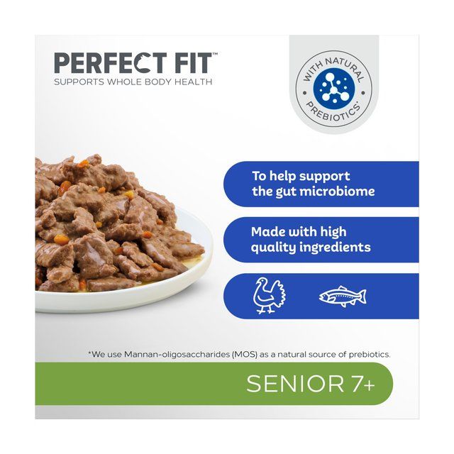 Perfect Fit Cat Pouches Senior 7+ Mixed 12 x 85g