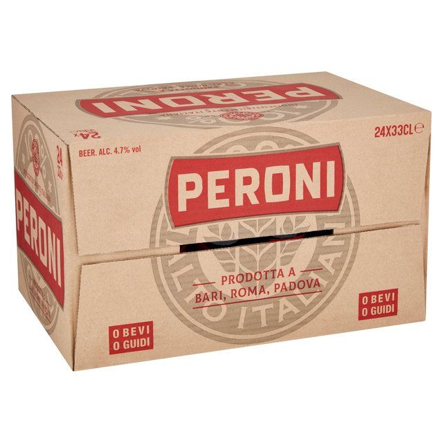 Peroni Red Beer Lager Bottles 24 x 330ml