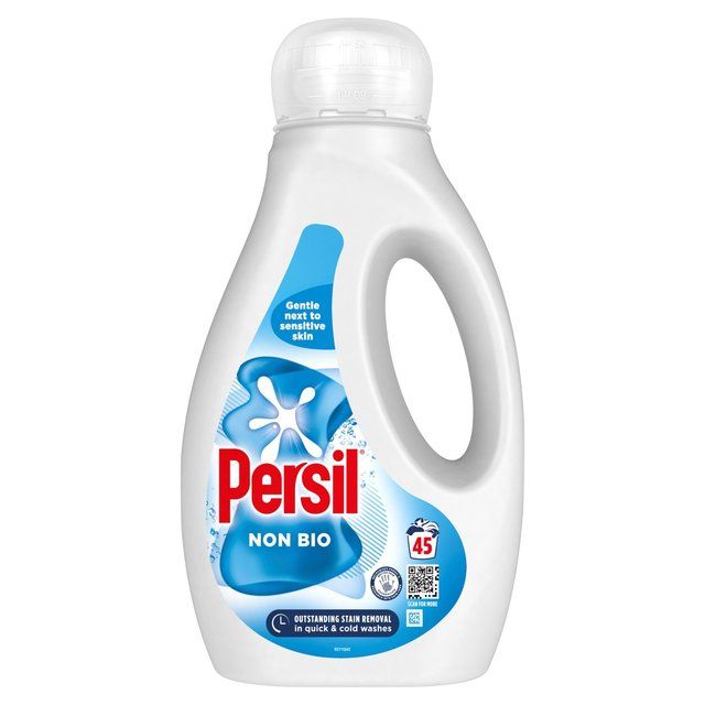 Persil Non Bio Liquid Laundry Washing Detergent 45 Washes 1200ml