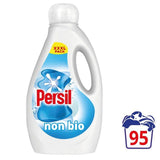 Persil Non Bio Liquid Laundry Washing Detergent 95 Washes 2600ml