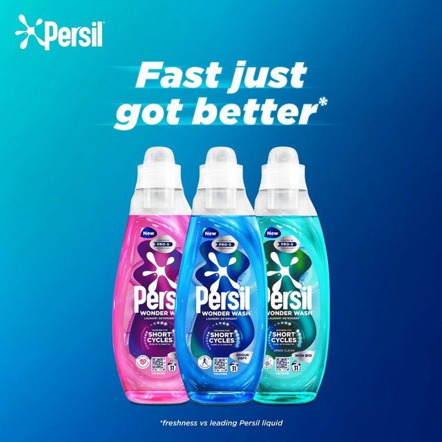 Persil Wonder Wash Odour Defy Laundry Detergent 31 Wash 837ml