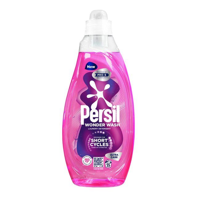 Persil Wonder Wash Ultra Care Laundry Detergent 55 Washes 1485ml