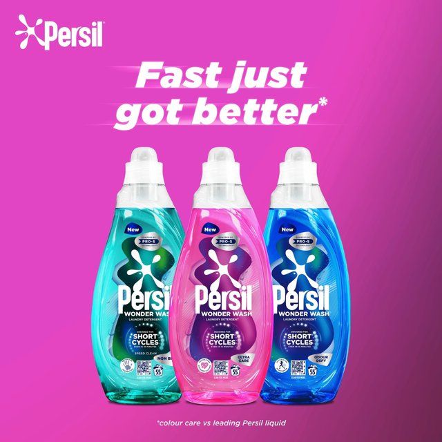 Persil Wonder Wash Ultra Care Laundry Detergent 55 Washes 1485ml