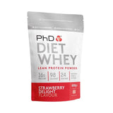 PhD Diet Whey Powder Strawberry Delight 600g Strawberry Delight