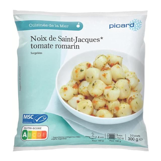 Picard MSC Scallops with Tomato & Rosemary 300g