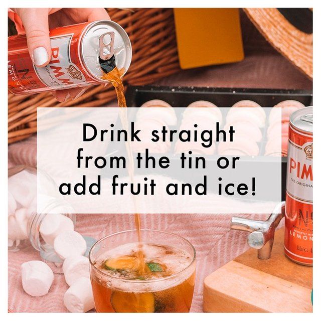 Pimm's No. 1 Cup & Lemonade Ready to Drink 250ml
