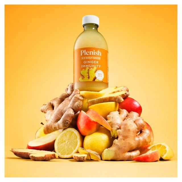 Plenish Ginger Immunity Dosing Bottle 5x Shots 300ml