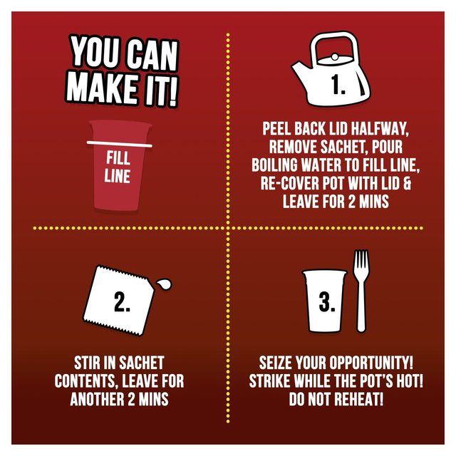 Pot Noodle Beef & Tomato 90g