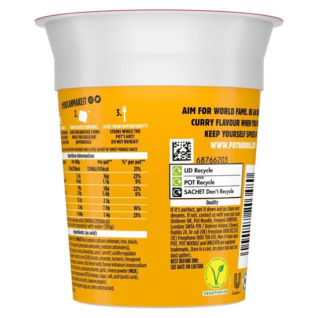 Pot Noodle Original Curry 90g