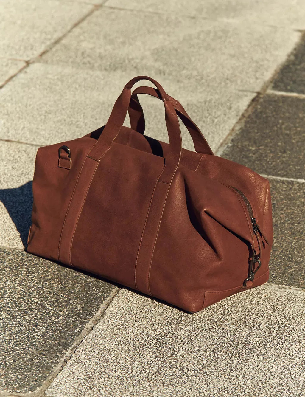 Premium Leather Weekend Bag
