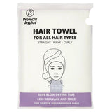 Protecht Dry Plus Hair Towel- Gossamer Pink White