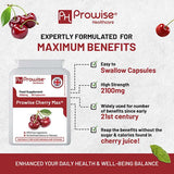 Prowise Cherry Max+ 2100mg I 90 Vegan Capsules