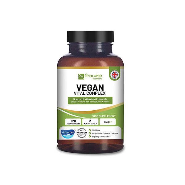Prowise Vegan Vital - Multivitamins Complex 120 Capsules