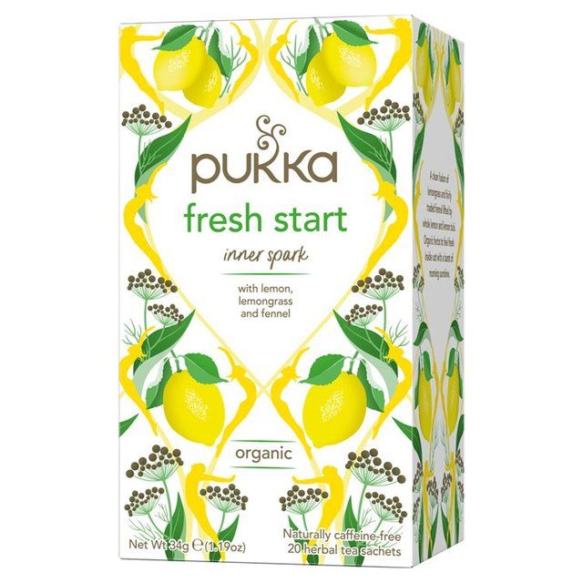 Pukka Tea Fresh Start Organic Herbal Tea 20 per pack