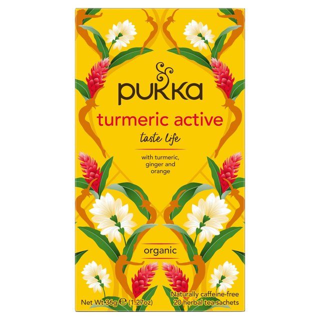 Pukka Tea Turmeric Active Herbal Tea Bags 20 per pack