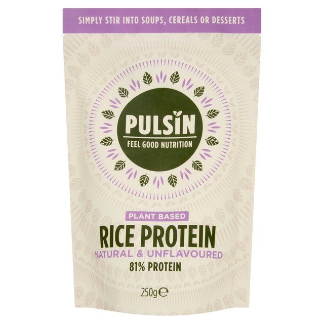 Pulsin Unflavoured Rice Protein Powder 250g