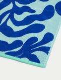 Pure Cotton Coral Beach Towel