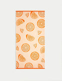 Pure Cotton Orange Slices Beach Towel