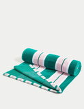 Pure Cotton Striped Sand Resistant Beach Towel