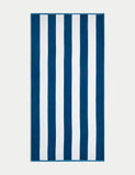 Pure Cotton Striped Sand Resistant Beach Towel