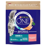 Purina One Senior 7+ Salmon Dry Cat Food 750g