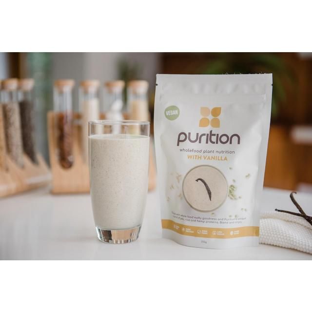 Purition Vanilla Vegan Wholefood Nutrition Powder 250g