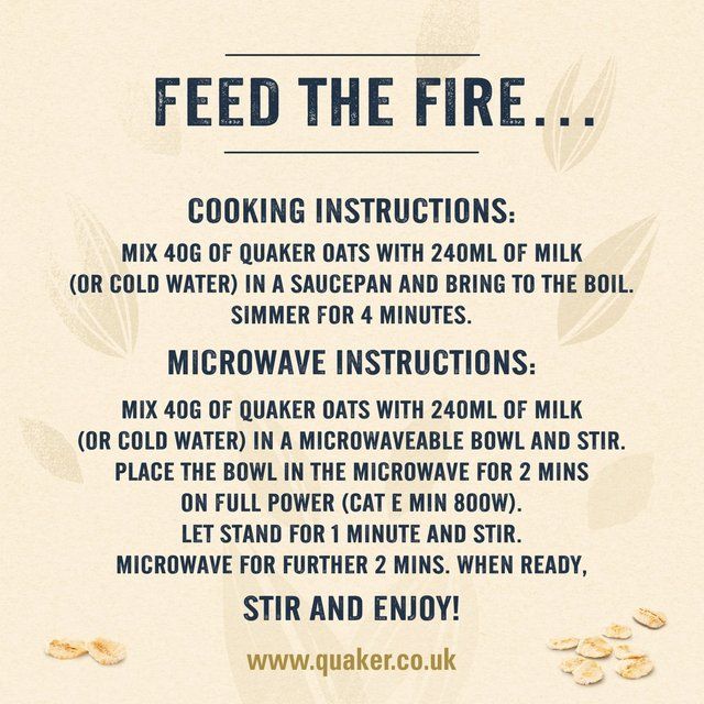 Quaker Oat Gluten Free Original Porridge Cereal 510g