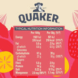 Quaker Oat So Simple Banana Strawberry Porridge Cereal Pot 58g