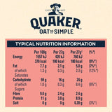 Quaker Oat So Simple Family Pack Original Porridge Sachets Cereal 20 per pack