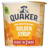 Quaker Oat So Simple Golden Syrup Porridge Cereal Pot 57g