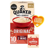 Quaker Oat So Simple Original Porridge Sachets Cereal 10 per pack