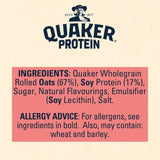 Quaker Oat So Simple Protein Strawberries & Cream Porridge Sachets Cereal 8 x 1 per pack