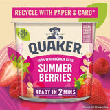 Quaker Oat So Simple Summer Berries Porridge Cereal Pot 58g
