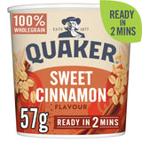 Quaker Oat So Simple Sweet Cinnamon Porridge Pot 57g