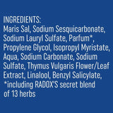 Radox Bath Therapy Muscle Soak Herbal Bath Salts 400g