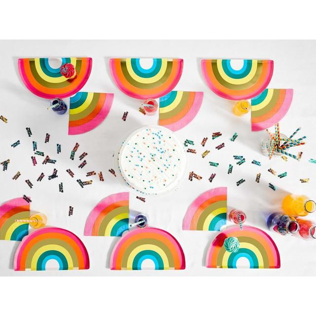 Rainbow Paper Napkins 16 per pack