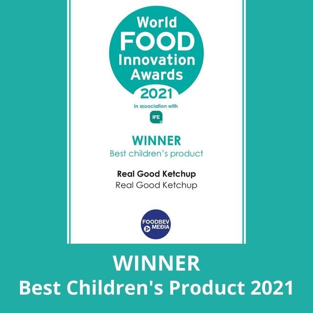 Real Good No Added Sugar Tomato Ketchup Recyclable 310g