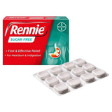 Rennie Sugar Free Heartburn & Indigestion Relief 72 Tablets